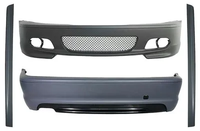 Produktbild von Bodykit für BMW 3er E46 Coupé Cabrio 1998-2005 M-Technik Design Stoßstange.