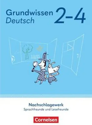 Immagine prodotto di Sprachfreunde / Lesefreunde 2.-4. Schuljahr - Grundwissen Deutsch