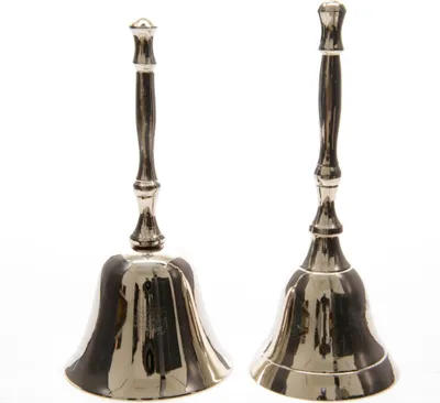 Produktbild von Glocke Tischglocke Weihnachtsglocke 2 Ausführungen Alu Stückpreis