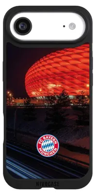 Produktbild von NIVOCASE Handyhülle für Apple iPhone Air  Hülle NIVOpure Case Schwarz FC Bayern München FCB Stadion