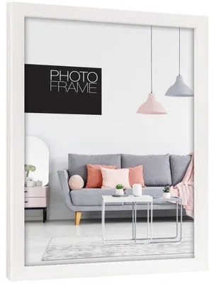 Immagine prodotto di Cornice in plastica rettangolare bianca per 50x70 cm