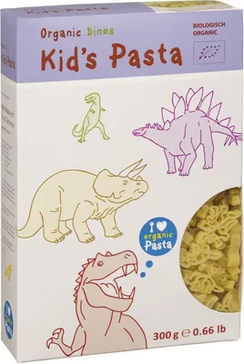 Image de Kid's Pasta - Organic Dinos 300g