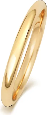 Produktbild von 9 Karat (375) Gold 2mm Court Form Herren/Damen - Trauring/Ehering/Hochzeitsring, 53 (16.9); TRS189049KYRSM