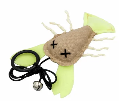 Image de Barry King Crabe lumineux - Jouet interactif pour chats 11 X 4,5 Cm