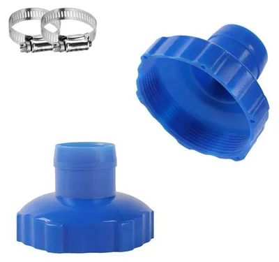 Produktbild von Adapter für Skimmerschlauch 2 Stück Ø 80 mm auf Ø 38 mm für Poolabsaugung