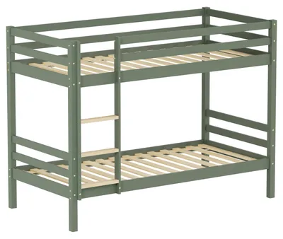 Image de Lits superposés pour enfants 190x90cm vert AMBRE