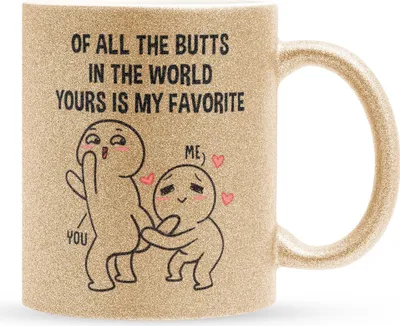 Produktbild von 22Feels Glitzertasse Gold Jahrestag Geschenk Frauen Männer Hochzeitstag Ehefrau Ehemann Freund Freundin Valentinstag Geburtstag Weihnachten Kaffeetasse Liebe Paar Beziehung Haferl Jubiläum Geschenkidee Bürotasse