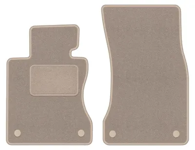 Immagine prodotto di Tappetini anteriori in moquette per BMW 5 E61 RZEPY 2003-2010 (station wagon) – 2 pezzi, beige, su misura – Wielganizator LUX