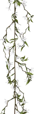 Produktbild von GASPER Jasmingirlande Weiß 180 cm - Kunstblumen