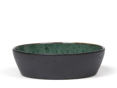 Produktbild von Bitz Gastro Suppenschale Schwarz/Grün Ø18cm
