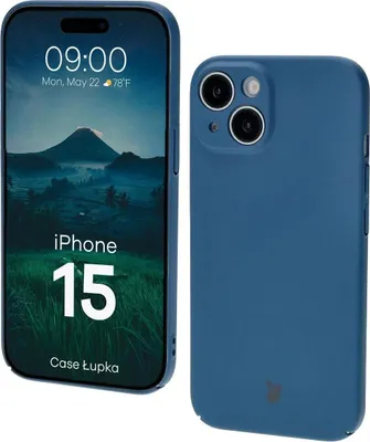 Produktbild von Bizon Case Lupka Apple iPhone 15 blau