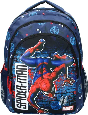 Zdjęcie produktu dla Vadobag Plecak Spider-Man Beyond Amazing z fajnym nadrukiem Niebieski Jeden rozmiar