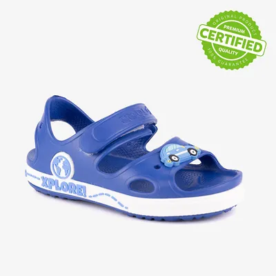 Produktbild von Kindersandalen Coqui Yogi Sandalennew Royal + Dekoration - 25/26