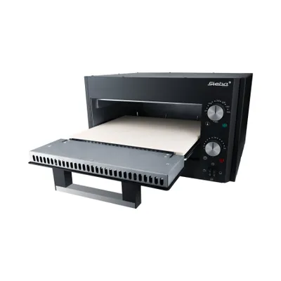 Produktbild von Power Pizzabäcker mit stufenloser elektronischer Temperaturregelung, Inkl. Pizzastein, Sehr hohe Heizleistung, Cool-Touch Gehäuse mit Aktivkühlung