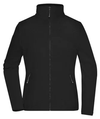 Produktbild von James and Nicholson - Fleecejacke für Damen LT2498 (XS) (Schwarz)