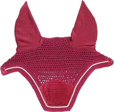 Produktbild von Kentucky Horsewear Fliegenmütze Wellington Velvet Fuchsie Full