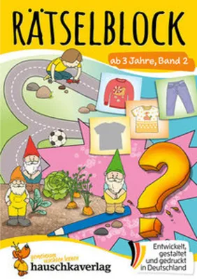 Produktbild von Rätselblock ab 3 Jahre, Band 2