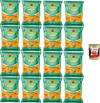 Produktbild von El Sabor- Nacho Natural Flavor Natürlicher Geschmack 16x 100gr + Italian Gourmet polpa 400g