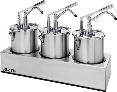 Produktbild von Saro Saucenspender, soßenspender PD 003 3 x 5 ltr
