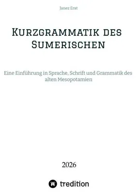 Produktbild von Kurzgrammatik des Sumerischen