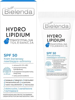 Zdjęcie produktu dla Bielenda Krem barierowy nawilżająco-ochronny SPF50, 30 ml