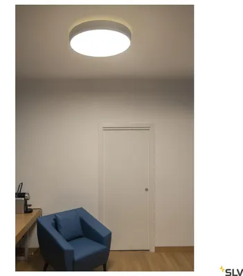 Image de SLV Medo 90 Triac LED Plafonnier gris 3000/4000K