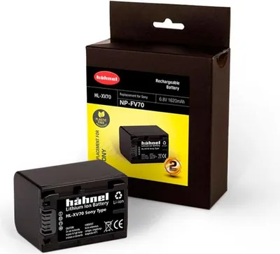 Zdjęcie produktu dla Hahnel HL-XV70, 1620 mAh, 6,8 V, Litowo-jonowa (Li-Ion)