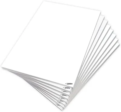 Produktbild von Notizblock A6, Set von 8 Blöcken, 50 Blätter pro Block, 80 g/m² Papier, zum Schreiben