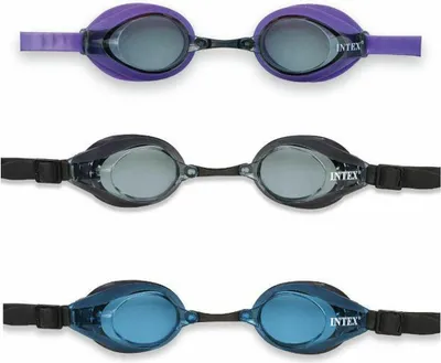 Immagine prodotto di Occhiali da immersione Intex - PRO Racing Blue | Occhiali da cloro Occhiali da immersione Occhiali da nuoto Occhiali da immersione Occhiali da nuoto