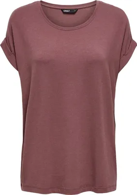Produktbild von ONLY 15106662, T-Shirt, Erwachsener, Weiblich, Braun, Pink, Rose, Einfarbig, L