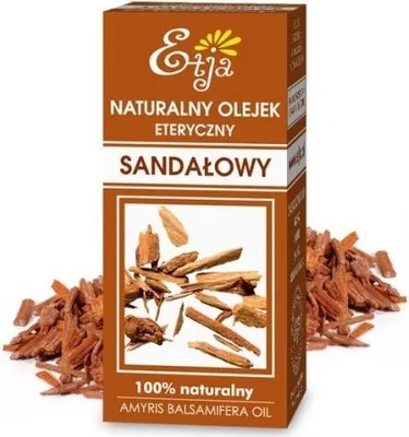 Obrázek produktu pro Etja Olej ze santalového dřeva 10 ml - Dlouhá doba použitelnosti!