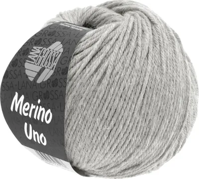 Produktbild von Lana Grossa - Merino Uno 0010 hellgrau