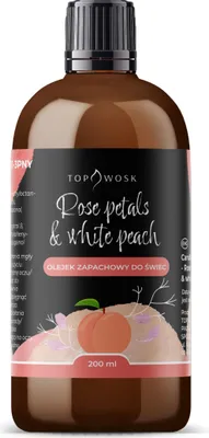 Produktbild von Duftöl mit Rosenblüten und weißem Pfirsich, 200 ml