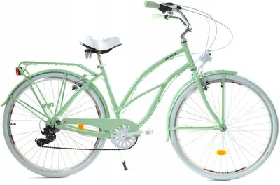 Zdjęcie produktu dla Rower Dallas Cruiser 28" 7spd Lady Alu - miętowy z białym