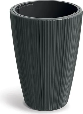 Immagine prodotto di Vaso da fiori ORO 29,8 cm - Colore: grigio scuro