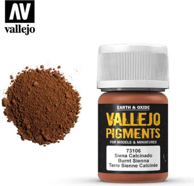Zdjęcie produktu dla Vallejo 73.106, Czerwony, 35 ml, 1 szt., Burnt Sienna