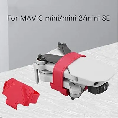 Image de Stabilisateur d'hélice pour DJI Mini - Protection de pale - Adaptateur de montage - Pièce de rechange - Rouge - Plastique - Adaptateur pour protection de pale