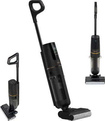 Produktbild von Zilan Kabelloser Nass- und Trockensauger 200W – Akku Saugwischer mit Saugen & Wischen, 16,5 kPa, 45 Min Laufzeit, Selbstreinigend, HEPA, leise ≤68 dB