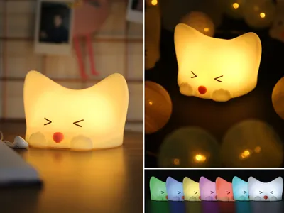 Produktbild von MEGALight Dr. Kunde CATTY CAT, LED, Freistehend, Junge/Mädchen, Akku, USB