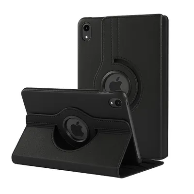 Produktbild von 360° Schutzhülle für Apple iPad 12th 11" (A18) / iPad 11th 11" (A16) / iPad 10 10.9" Generation (2026/2025/2022) Tasche Hülle Drehbar Stand - Schwarz