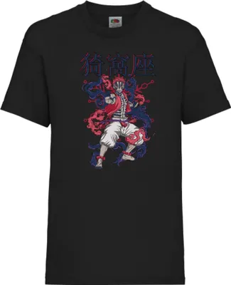 Produktbild von Kinder T-Shirt Demon Anime Slayer Akaza 02 Demon Akaza, 9-11 Jahr - 140 / Schwarz