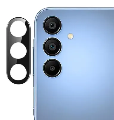 Produktbild von Samsung Galaxy A27 Kamera Objektivschutz - Coverup 9H Panzerglas - Schwarz