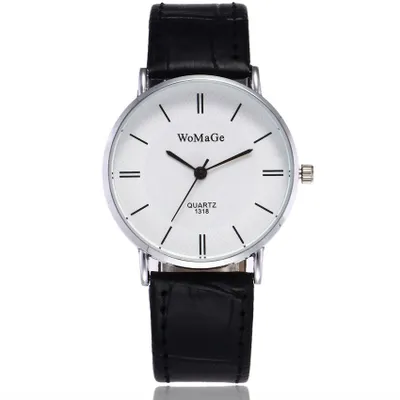 Produktbild von Moderne RI-14841 Herrenuhr in Schwarz/Weiß - Elegante Armbanduhr KP14841