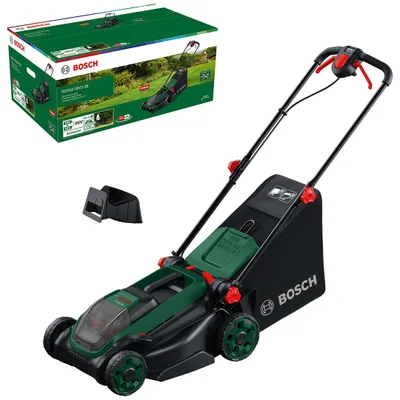 Productafbeelding van BOSCH Home & Garden 06008B9M01 BOSCH Home & Garden Rotak 18V2-38 Accu-grasmaaier, 18,0 V, geschikt voor tot 500 m²