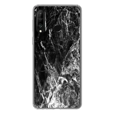 Produktbild von MuchoWow® Handyhülle Schutzhülle Hülle für Huawei P30 Lite Marmor - Stein - Luxus Silikon Softcase Handy Hülle - Handyhülle