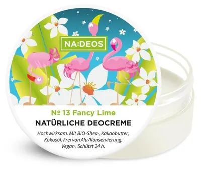 Produktbild von NADEOS Natürliche Deocreme Fancy Lime