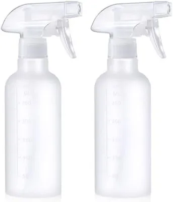 Produktbild von Sprš¹hflasche Klein, Sprš¹hflasche fš¹r Pflanzen Haare Reinigung Haustier, Einstellbarer Nebel/Strahl, 300 ml BPA-freies Kunststoff Spray Bottle 6er Pack