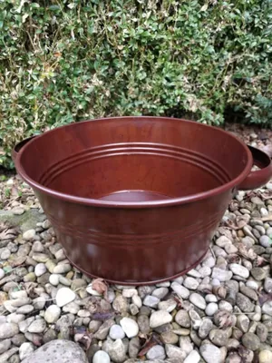 Produktbild von Edelrostoptik Pflanzschale Griffo Pflanzschale Griffo - 40 cm
