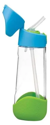 Zdjęcie produktu dla Butelka na wodę tritanowa ze słomką 600 ml Ocean Breeze