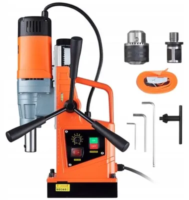 Zdjęcie produktu dla Wiertarka Magnetyczna 1550W 2922Lbf/13000N Przenośna Prasa Wiertarska